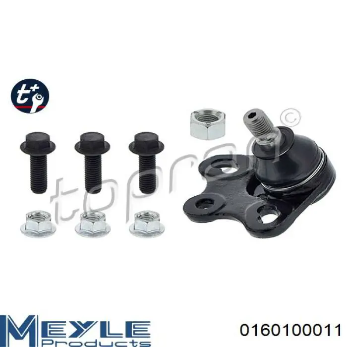 Нижняя шаровая опора 59604 GKN-Spidan