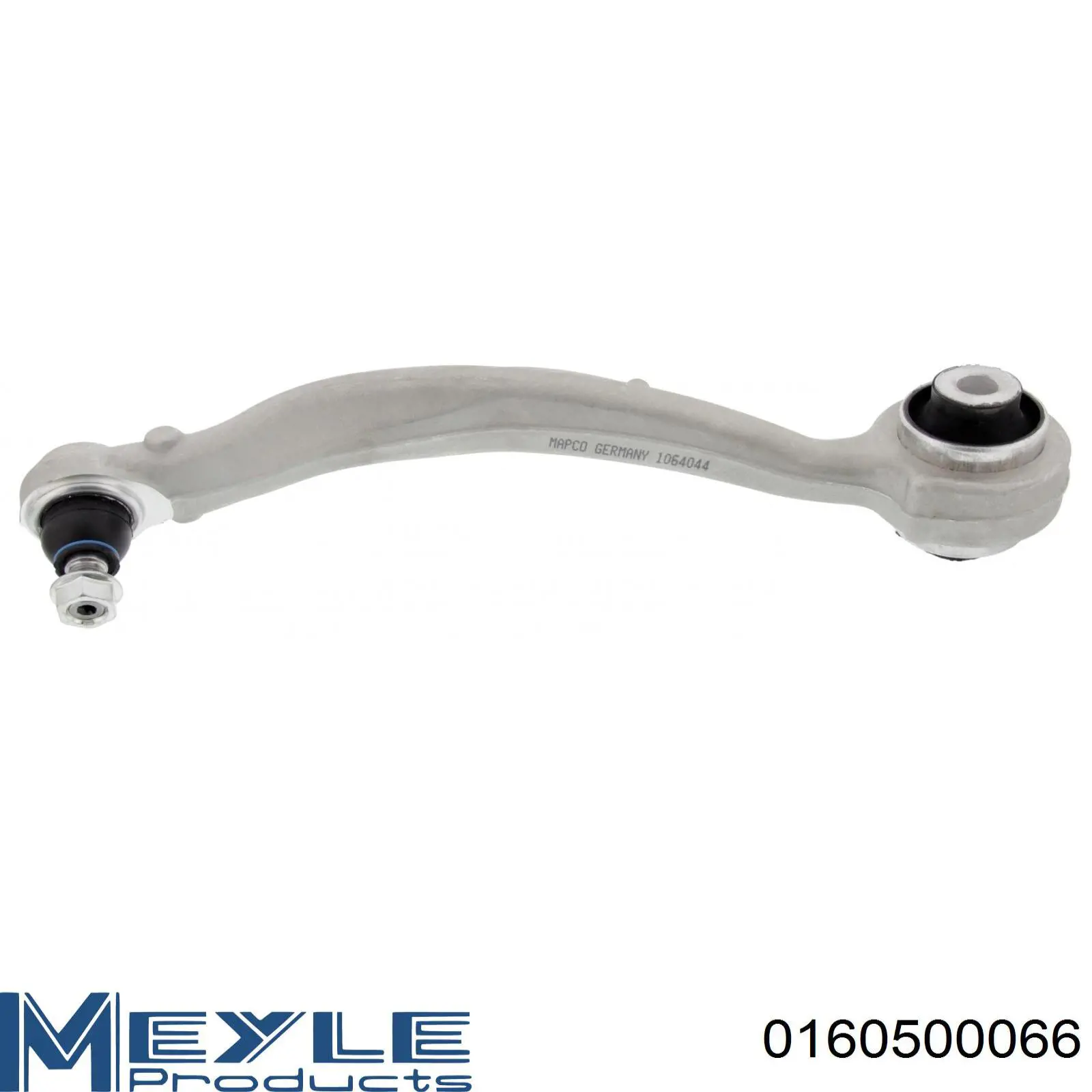 Левый рычаг передней нижней подвески Meyle 0160500066 цена, от 90.88 USD