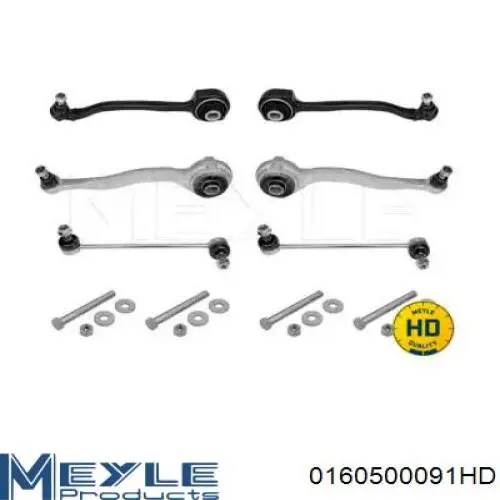 Комплект рычагов передней подвески Meyle 0160500091HD цена, от 431.87 USD