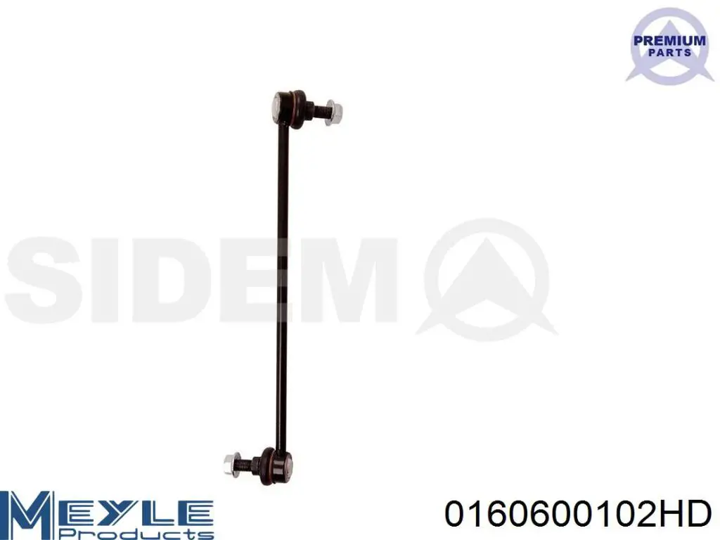Линк стабилизатора, переднего, правый Meyle 0160600102HD цена, от 34.00 USD