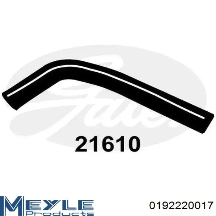 Шланг радиатора, нижний AND 3M121089 цена, от 31.46 USD