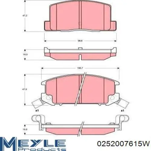 Колодки дисковые  Jurid/Bendix 572182B цена, от 15.56 USD