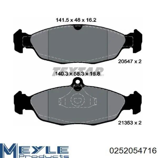 Колодки LPR LPR05P599 цена, от 11.86 USD