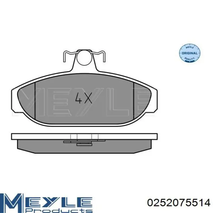 Купить 1487401 Volvo Колодки тормозные задние, дисковые