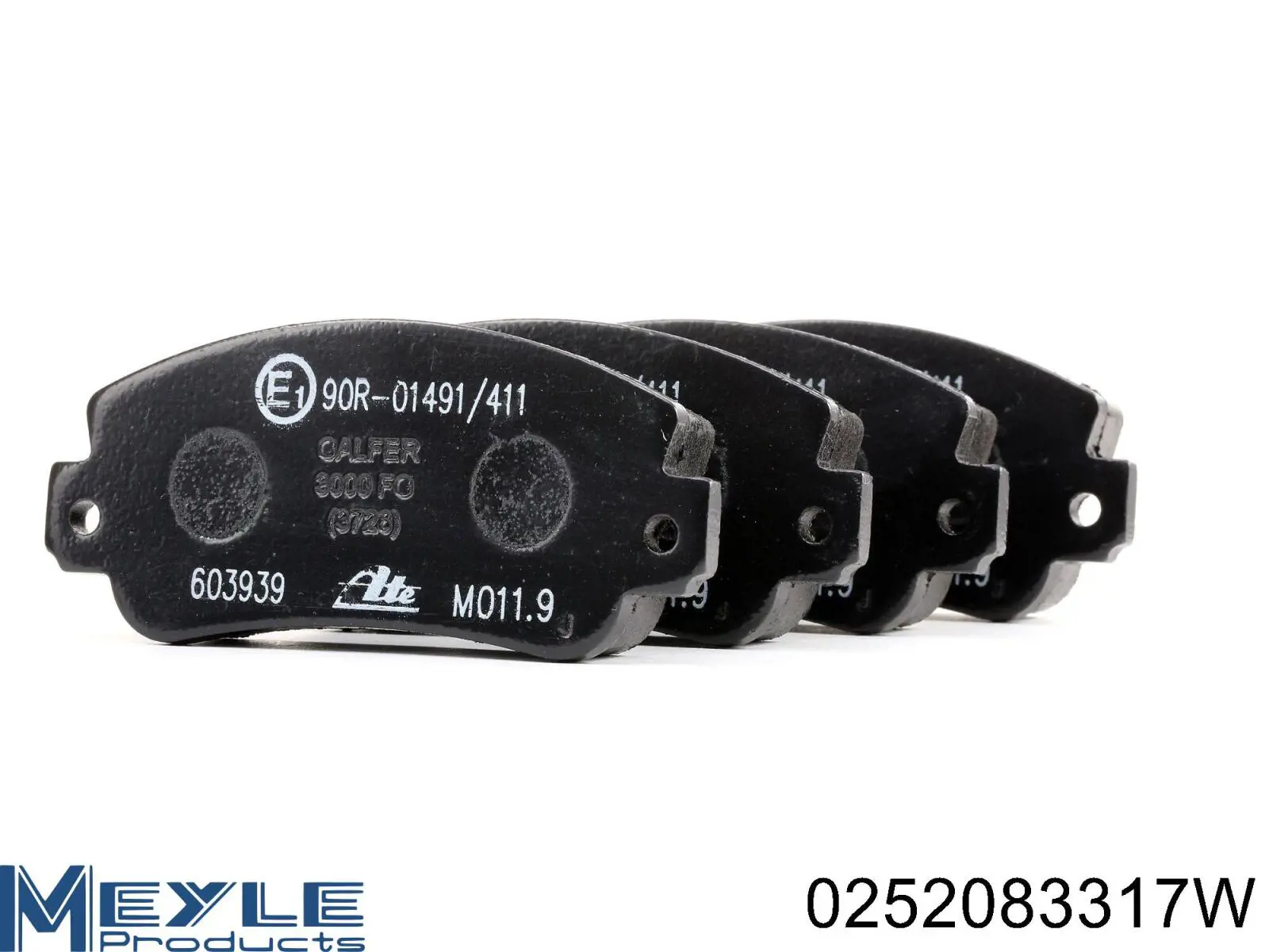 793220 Fiat/Alfa/Lancia Колодки передние