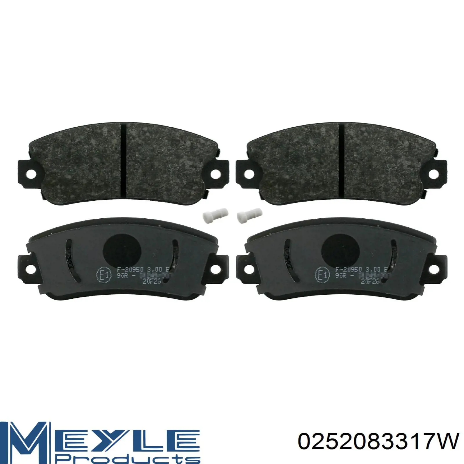 Передние тормозные колодки 793220 Fiat/Alfa/Lancia