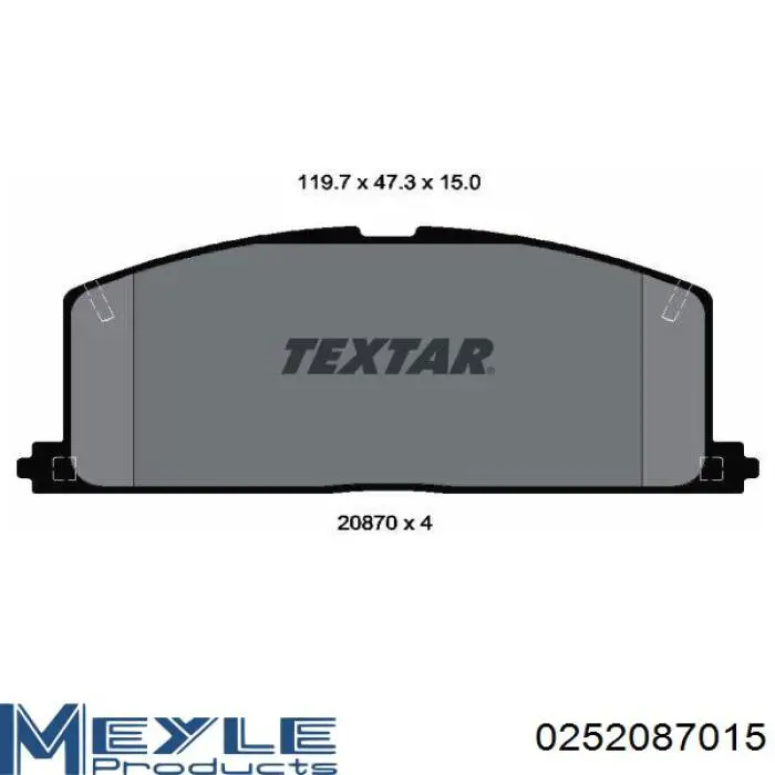 Купить MDB1251 Mintex Колодки тормозные
