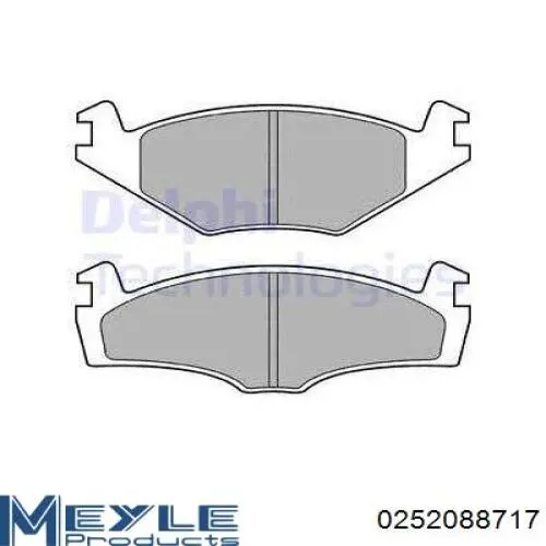 Передние тормозные колодки 55454 Asam