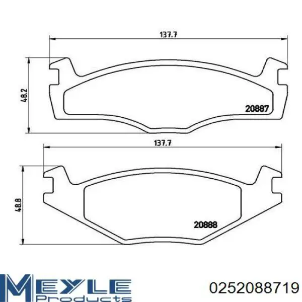 Колодки Aplus 71133BAAP цена, от 15.24 USD