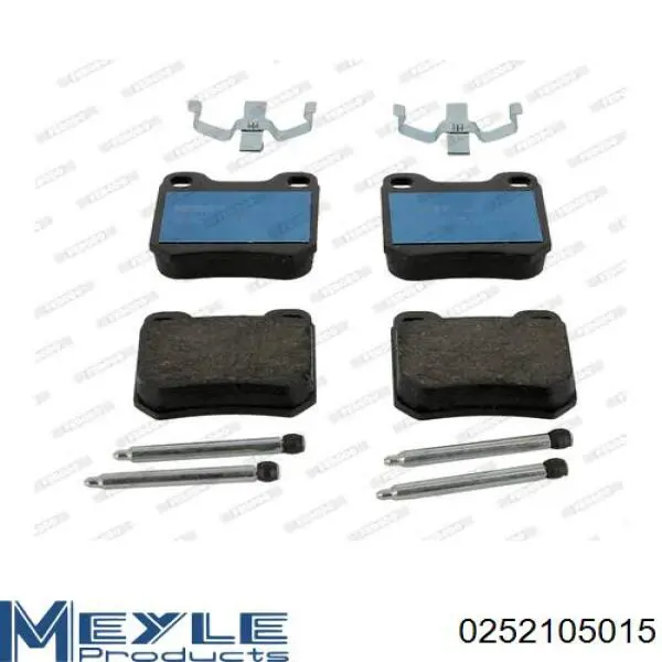 Задние тормозные колодки 986490500 Bosch