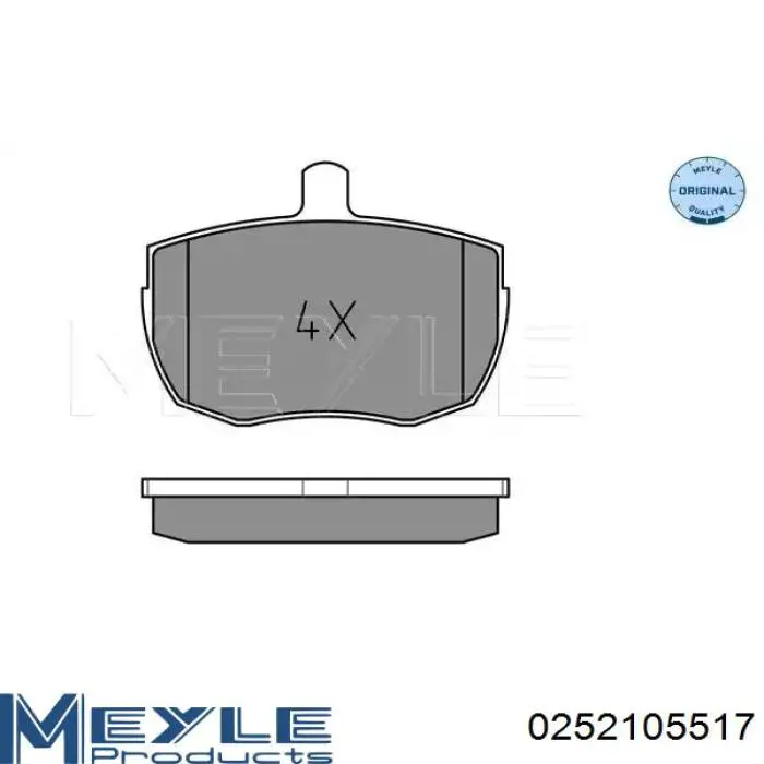 Передние тормозные колодки SP124 SCT