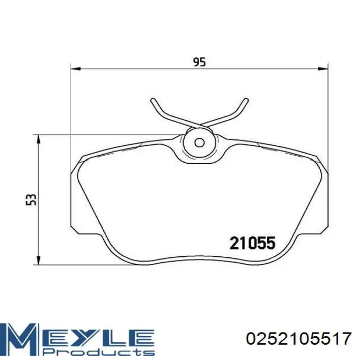 Купить 0014209620 Mercedes Колодки тормозные