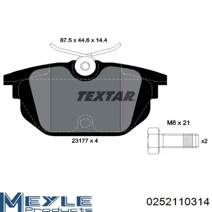 0252110314 Meyle