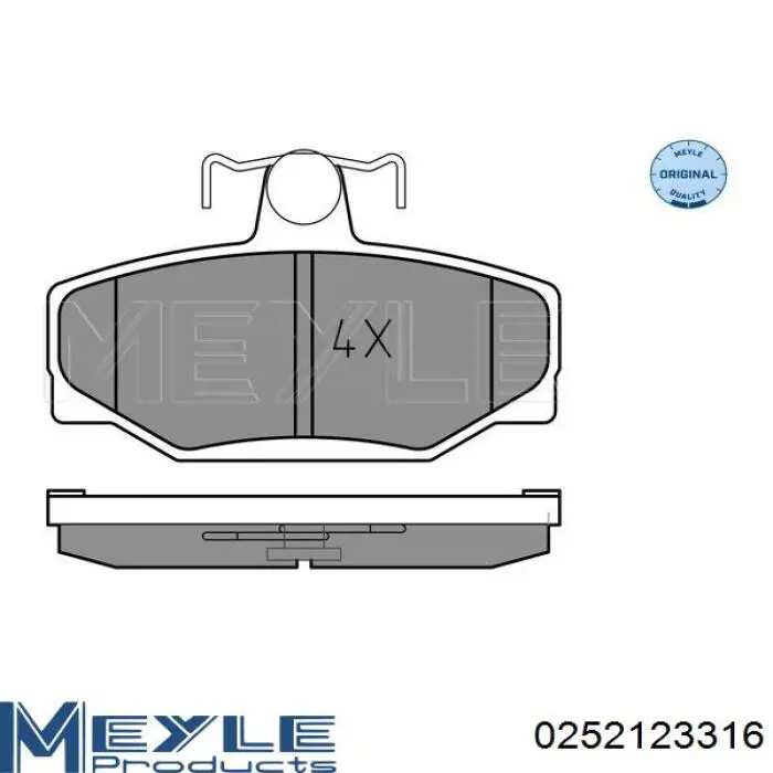 SP166 SCT Колодки передние