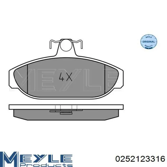 Купить SP166 SCT Колодки тормозные