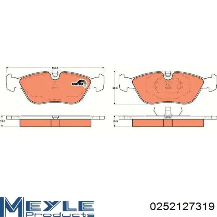Тормозные колодки Jurid/Bendix 571457B