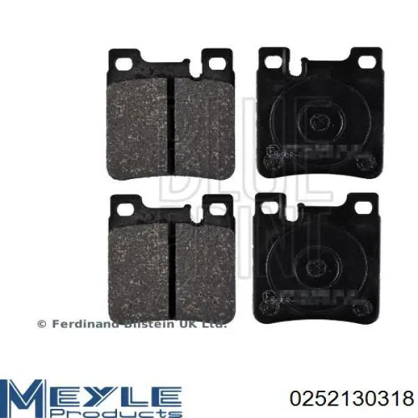 Передние тормозные колодки 1004212 Autotechteile