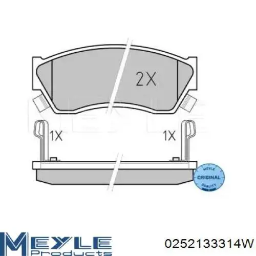 D174E Intelli Колодки передние
