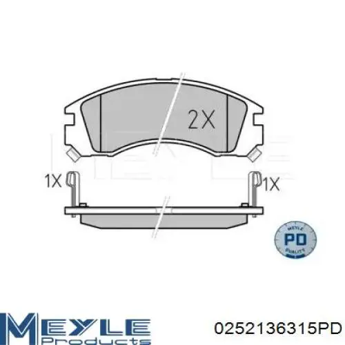Колодки Goodrem RM1246 цена, от 19.30 USD