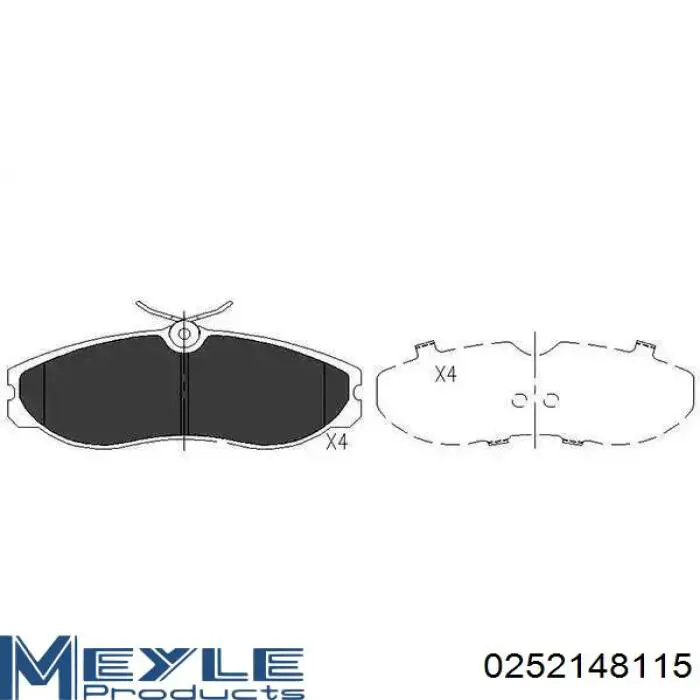 Купить KD1411 Asimco Колодки тормозные