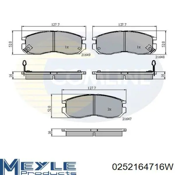 Купить 58101M2A50 Hyundai/Kia Колодки тормозные