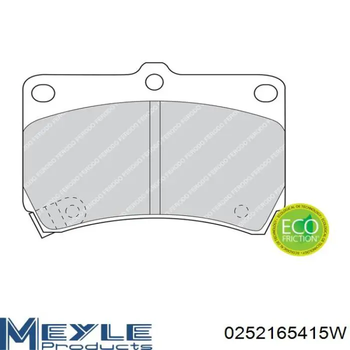 Передние тормозные колодки 301274 VALEO