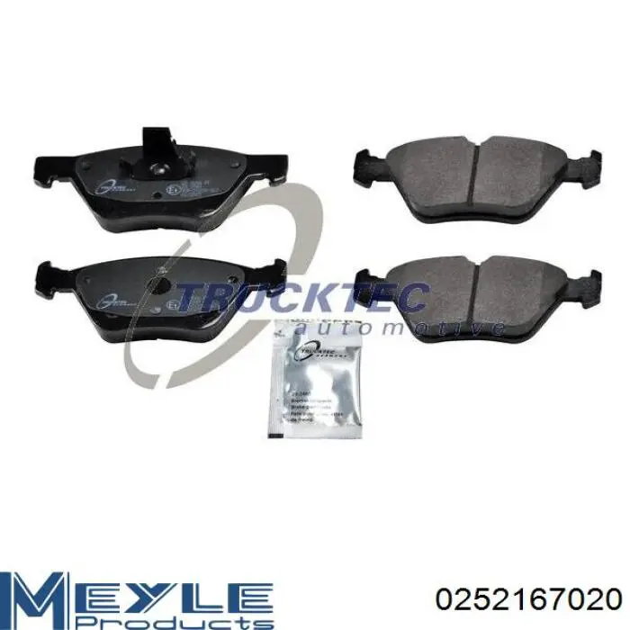 Передние тормозные колодки A0044200320 Bectep