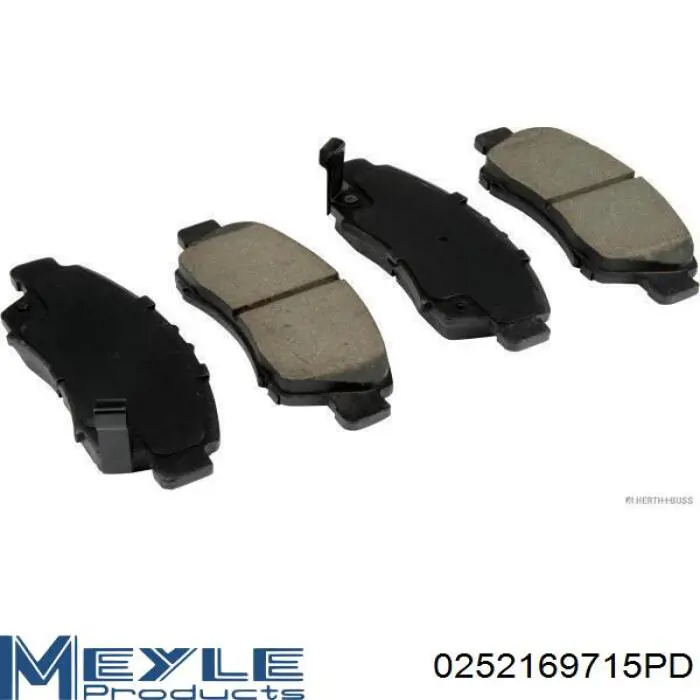Передние тормозные колодки 572324B Jurid/Bendix
