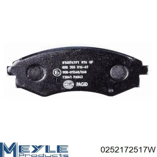 Колодки Hyundai/Kia S581012DA20 цена, от 12.70 USD
