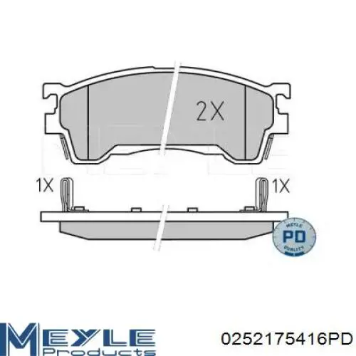 301629 VALEO Колодки передние