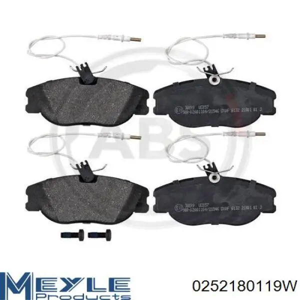 Передние тормозные колодки RM3085 Goodrem