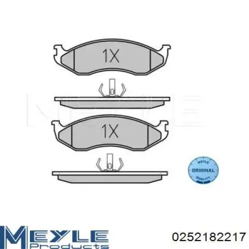 Передние тормозные колодки SBDS347 Starline
