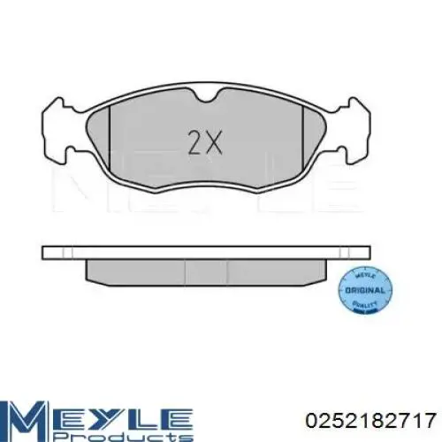 Купить BDS106 Starline Колодки тормозные