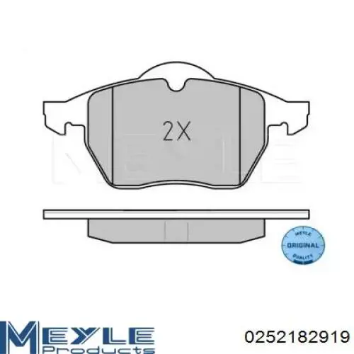 Передние тормозные колодки PA0404AF Japan Parts