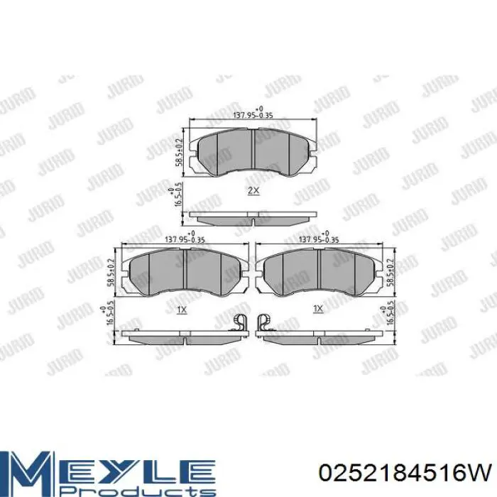 Тормозные колодки VALEO 301661