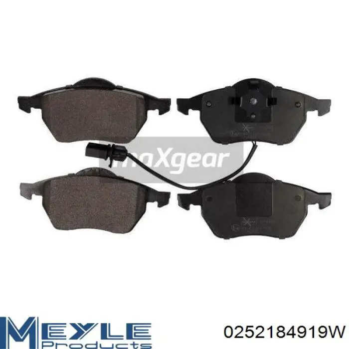 Колодки Meyle 0252184919W цена, от 33.41 USD