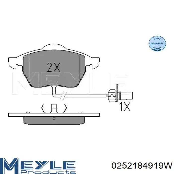 Купить 986494035 Bosch Колодки тормозные