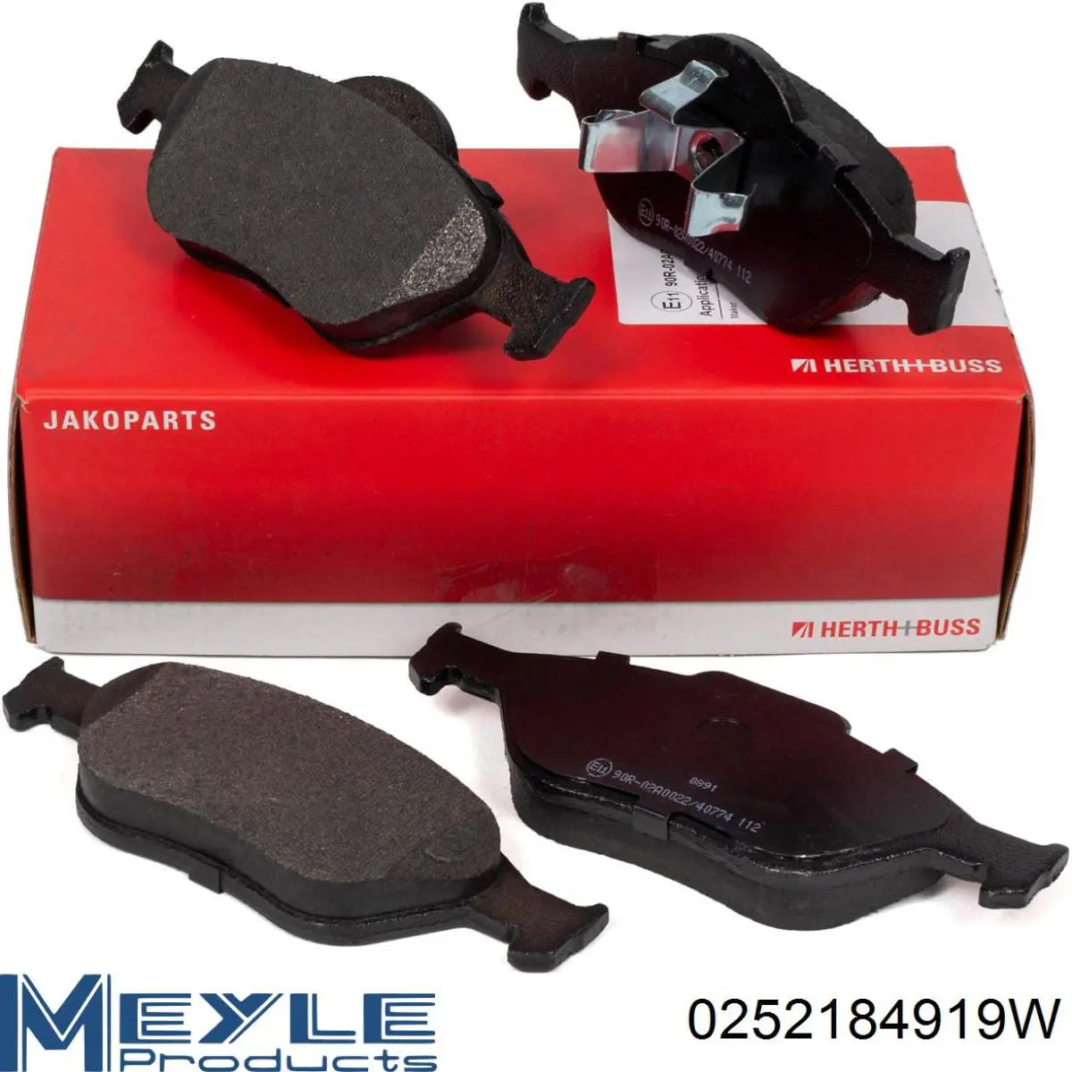 Передние тормозные колодки BP1324 QUINTON HAZELL