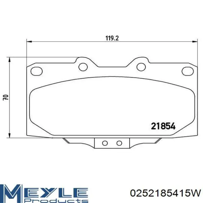 DB1170 Jurid/Bendix Колодки передние
