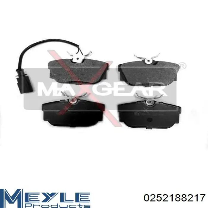 Задние дисковые колодки Hans Pries (Topran) 107238