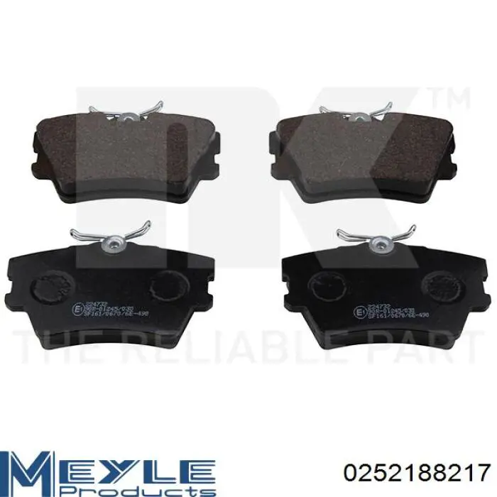 107238 Hans Pries (Topran) Колодки тормозные дисковые комплект