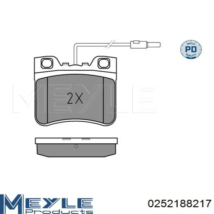 Колодки дисковые  Goodrem RM0130 цена, от 14.61 USD