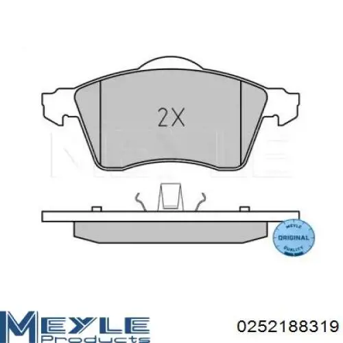 Тормозные колодки VALEO 301675