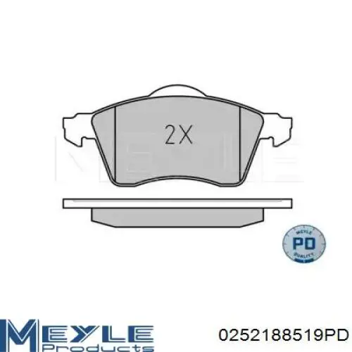 Купить LPR05P975 LPR Колодки тормозные