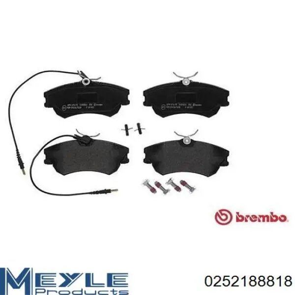 Тормозные колодки Renault (RVI) 6025370851