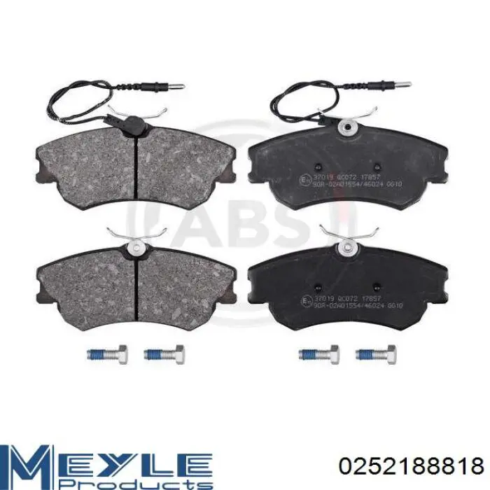 6025370851 Renault (RVI) Колодки передние