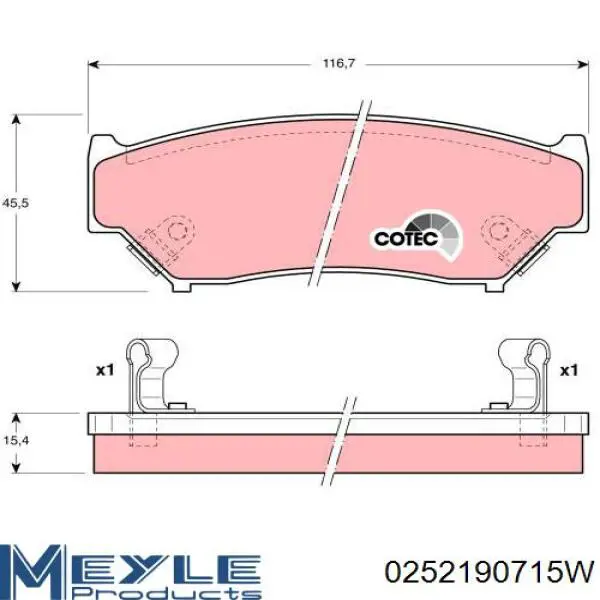 Передние тормозные колодки 572247B Jurid/Bendix