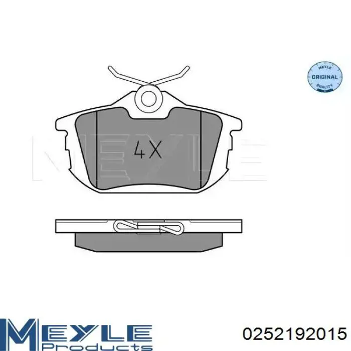 TX1152 Tomex Колодки передние