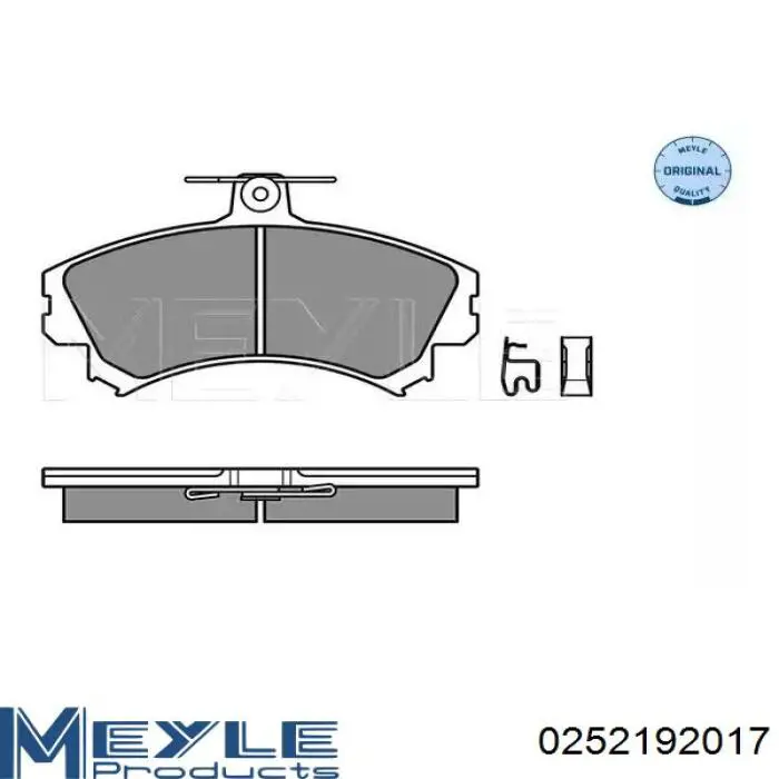 Передние тормозные колодки 1623053580 Peugeot/Citroen