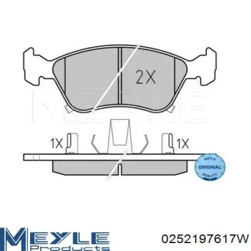 Колодки Dafmi D897E цена, от 13.29 USD